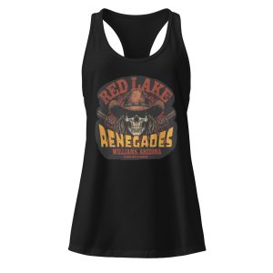 Women’s fitted racerback tank top